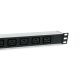 5. Equip 333319 PDU Power Distribution Unit 6 x Network Sockets 1U Black
