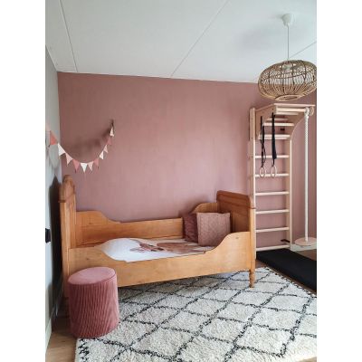 30. LADDER WITH WOODEN BAR AND ACCESSORIES BENCHK 112+A204