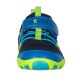 4. Trollkids Skaland Barefoot Hiker Shoes Navy/Medium Blue/Viper Green