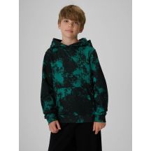 Boy's regular hooded sweatshirt 4F 4FJKAW26TSWSM3154-90A