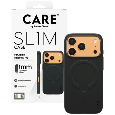 4. CARE by PanzerGlass SL1M MagSafe Case for iPhone 17 Pro - Black