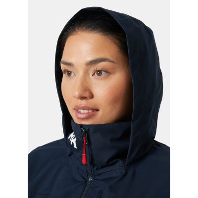 4. Helly Hansen Women's W Crew Hooded Mid Jacket 34447 597
