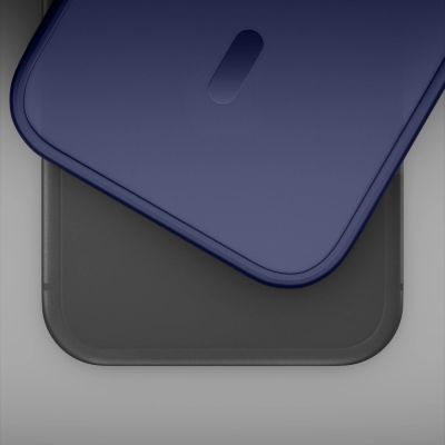 8. 3mk Smoke MagCase for iPhone Air - Blue
