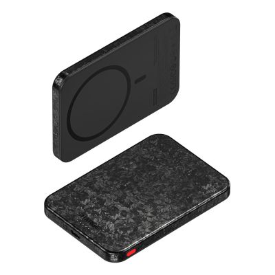 3. SHARGE YDD-SG-C3TXWCX-HEI Power Bank 5000mAh Wireless Charging Carbon