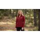 5. Geographical Norway TUG FZ BURGUNDY DB LADY 268 Women's Fleece Jacket (WA1716F/GN-BURGUNDY)