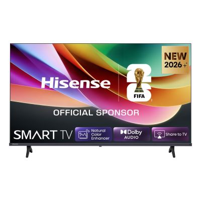 2. Hisense 32A4S 81.3 cm (32") HD Smart TV Wi-Fi Black 200 cd/m2