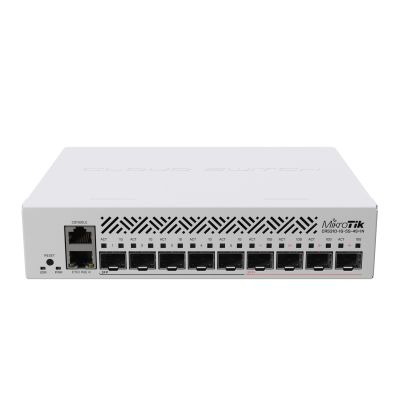 2. Mikrotik CRS310-1G-5S-4S+IN network links Managed L3 PoE support 1U