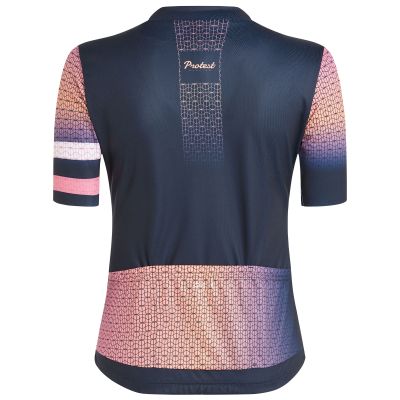 4. Women’s short-sleeve cycling jersey with zip PROTEST Prtkolanut, blue