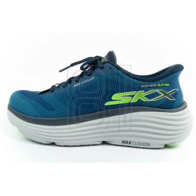 7. Skechers Max Cushioning Slip-INS M 220611/NVY Running Shoes