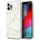 11. Guess Gold Chain Collection iPhone 12 Pro Max 6.7" Case - White