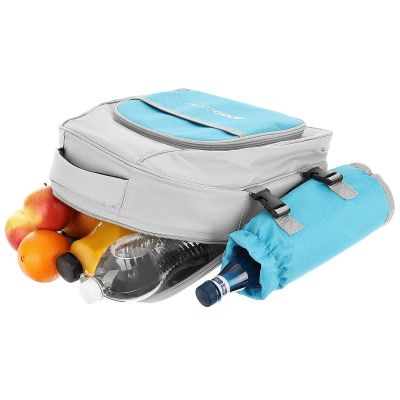 21. THERMAL PICNIC BACKPACK BLUE AND GREY 25L ENERO CAMP