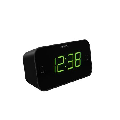 3. Philips TAR3306/12 Alarm Clock Digital Alarm Clock Black