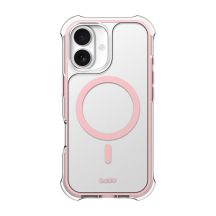 LAUT AERO PROTECT mobile phone case 16 cm (6.3") Pink, Transparent