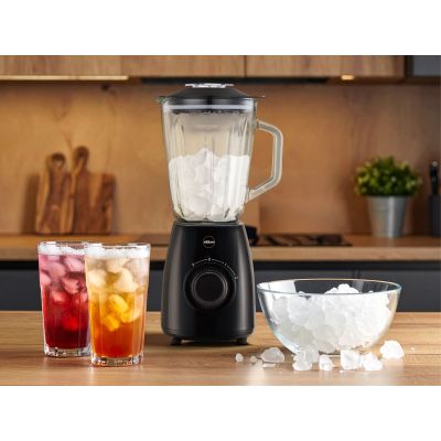 9. ELDOM BK6 NOXAR 100W BLACK 22000 RPM 1.8 L TEMPERED GLASS JUG TWO SPEED LEVELS + PULSE