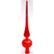 18. CHRISTMAS TREE TOP, HEIGHT 25 CM, RED
