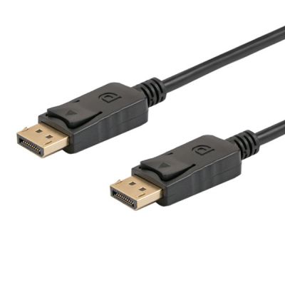 SAVIO CL-136 cable (DisplayPort M - DisplayPort M; 2m; black)