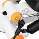 49. Straight stepper with cables HMS S3092 orange and white