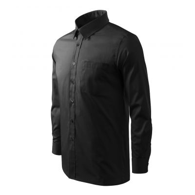 Malfini Style Shirt LS M MLI-20901 Black