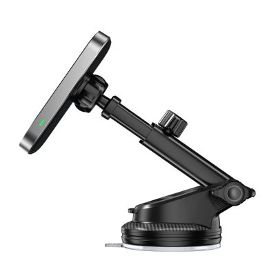 4. Tech-Protect MM15W-V9 Car Holder with MagSafe for Dashboard and Air Vent 15W - Black
