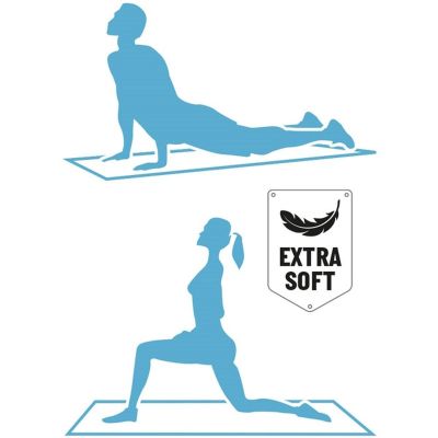 18. FITNESS MAT NBR ANTI-SLIP 190x58x1CM PINK UMBRO