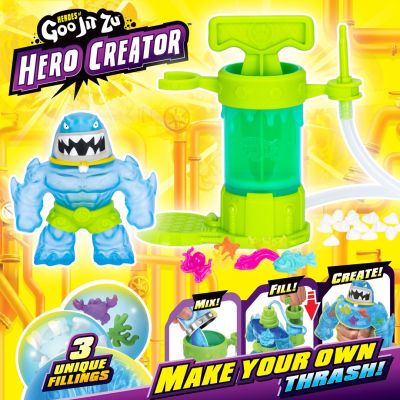 Goo Jit Zu Hero Creator - Thrash Stretchy Figure Toy