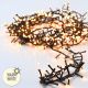 2. CHRISTMAS TREE LIGHTS BATTERY-OPERATED LIGHT CHAIN 192 LED TIMER WARM WHITE
