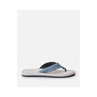 5. RIP CURL Chiba Men's Open Toe Flip-Flops Gray