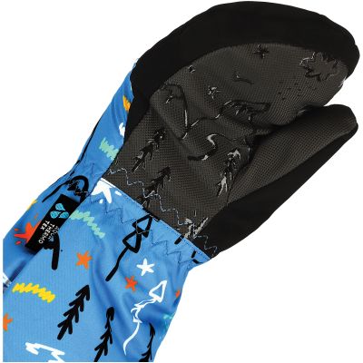 3. VIKING Snoppy Kids Blue Children’s Winter Mittens