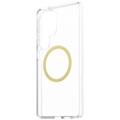 3. CARE by PanzerGlass Flagship Urban Combat Chardonnay QI Case for Samsung Galaxy S25 Ultra - Transparent