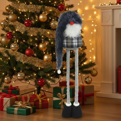 11. DECORATIVE GNOME ON TELESCOPES 38-88CM GRAY