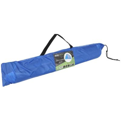 12. BEACH SHELTER SUN 200x120x120cm GREY-BLUE ENERO CAMP