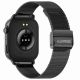 7. Smartwatch Gravity GT15-1 Black Silicone Strap + Black Bracelet