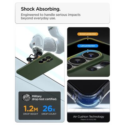 11. Spigen Nano Pop Mag MagSafe Case for Samsung Galaxy S26 Ultra - Green