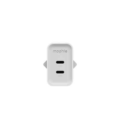 5. mophie Speedport 45 Universal White AC Fast Charging Internal