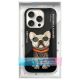 9. Nimmy Glasses Cool Dog Case for iPhone 16 Pro - Black