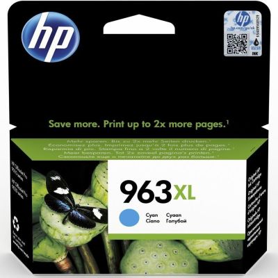 2. HP 963XL Cyan Ink Cartridge, HP963XL=3JA27AE, 1600 pages