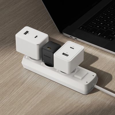 6. Baseus Palm 30W USB-C Wall Charger - White
