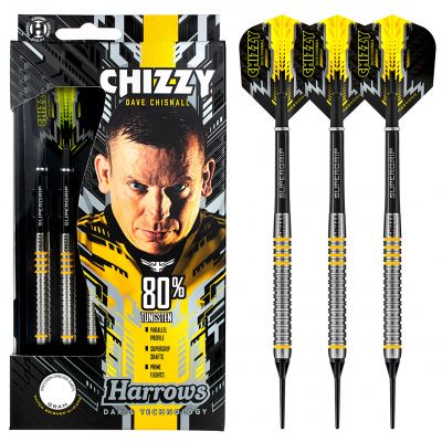 6. Harrows Chizzy Darts 80% Softip HS-TNK-000013871