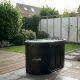 7. VIRTUFIT OVAL ICE BATH 500 LITERS ANTHRACITE WITH ACCESSORIES