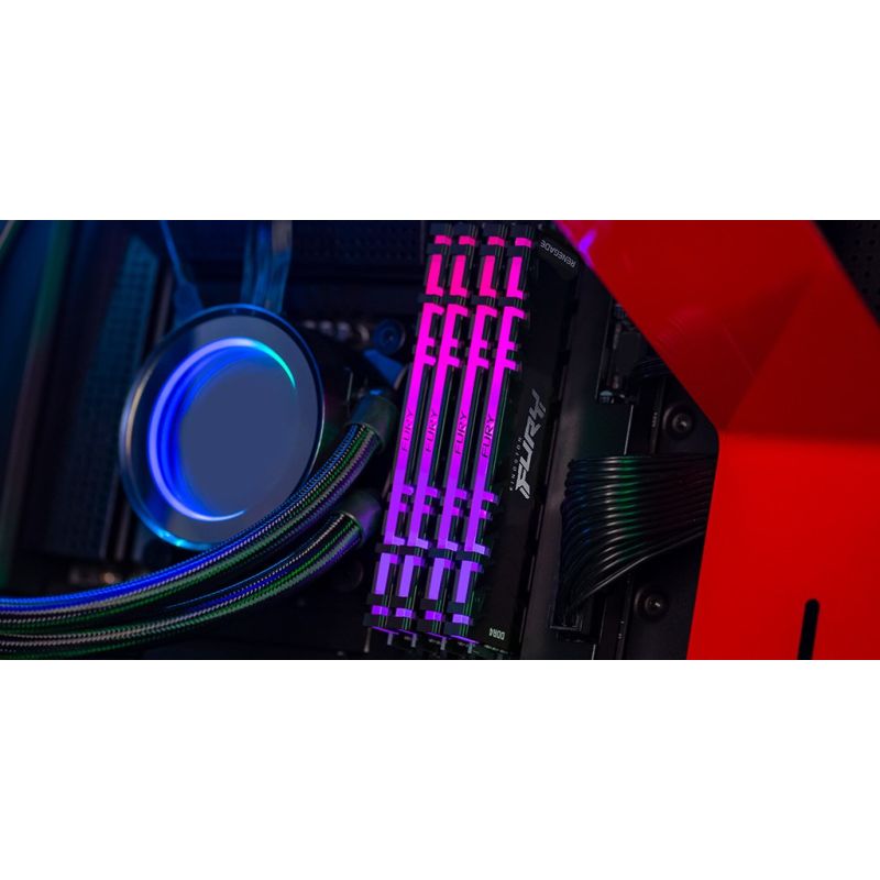 24. KINGSTON DDR4 16GB 3200MT/s CL16 DIMM FURY Renegade RGB