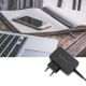 2. QOLTEC WALL CHARGER 65W | 5-20V | 3-3.25A | USB TYPE C | PD | BLACK