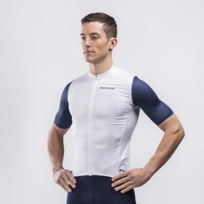 3. Biemme NATURE T-shirt white and navy 3XL