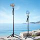 3. Selfie Stick Phone/Camera Holder for Live Streaming with Overhead Shot Mode
