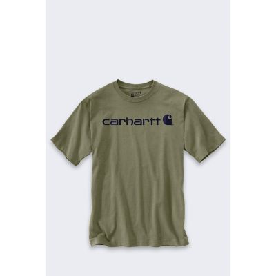 Carhartt Dearborn Relaxed Logo DUSTY OLIV T-Shirt