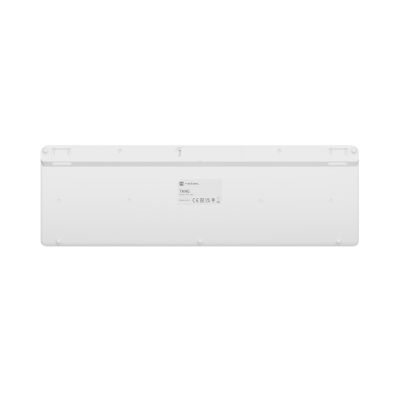 3. NATEC TANG US wireless keyboard, BT + 2.4 GHz, quiet, slim, white