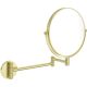 Cosmetic mirror on a movable arm