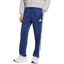 Men's adidas 3-Stripes Tricot Regular Fit Open Hem Pants Blue JI8803