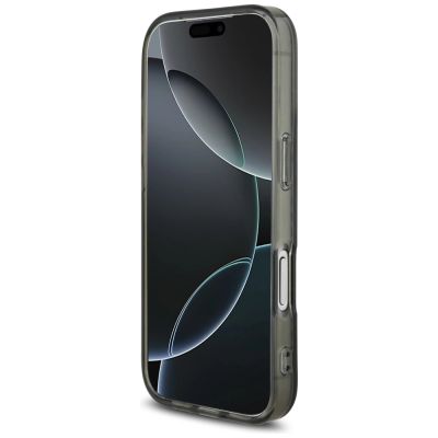 5. AMG Double Layer Transparent Smocked MagSafe Case for iPhone 17 Pro - Black