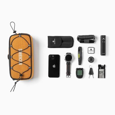 12. Rockbros TL001 ROAD TO SKY 1.9L Handlebar Bag Waterproof - Orange