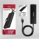 8. Axagon HUE-F7A 7x USB 3.2 Gen 1 ALU FLAT hub micro power IN 1m USB-A USB 3.2 Gen 1 (3.1 Gen 1) Type-A 5000 Mbit/s Black